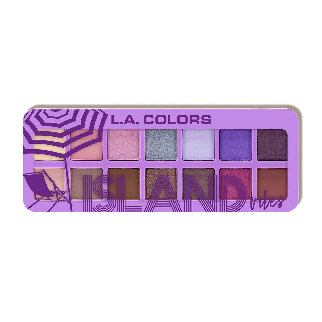 LA Colors Coastal Chill Palette Island Vibes