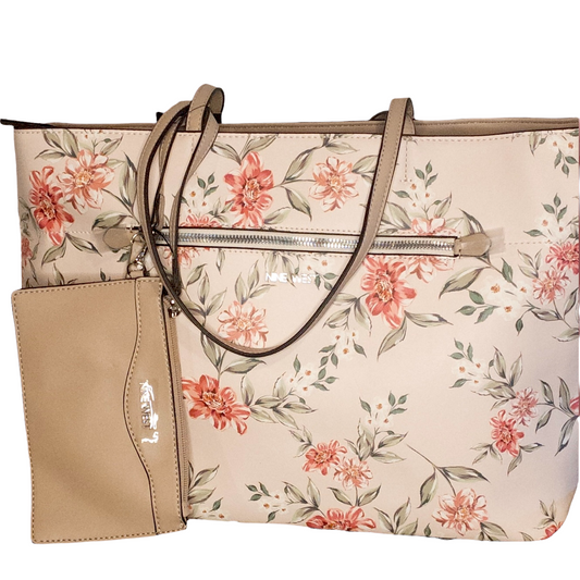 Nine West Bolso Tote Floral