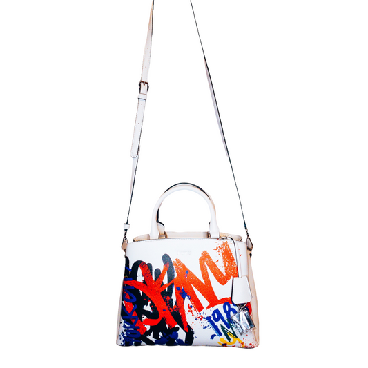 DKNY Paige Bolso de mano mediano de piel