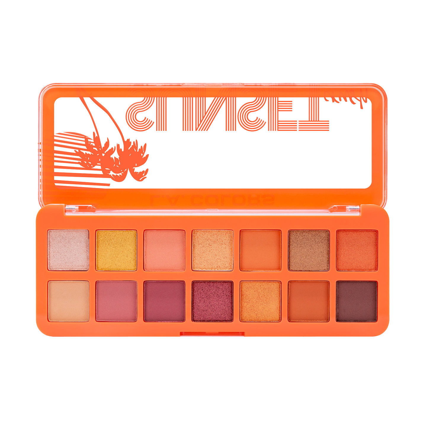 LA Colors Coastal Chill Palette Sunset Crush