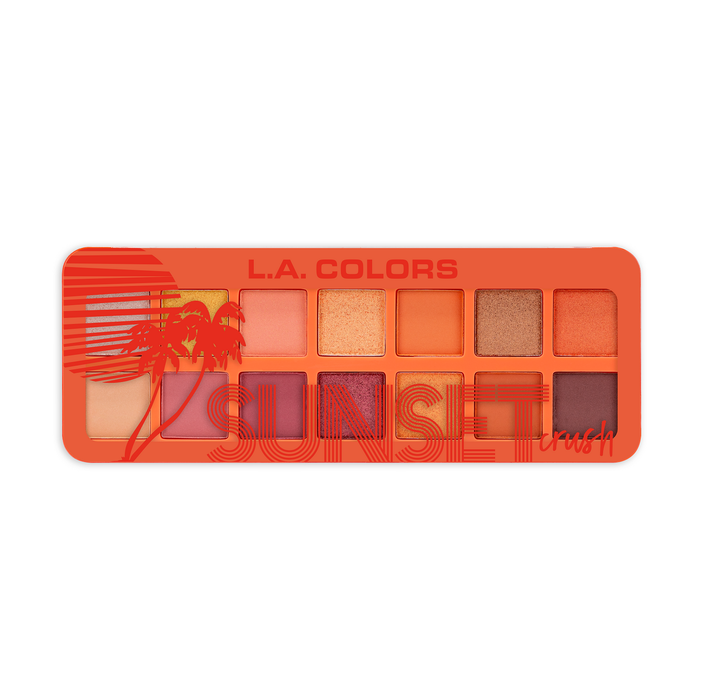 LA Colors Coastal Chill Palette Sunset Crush